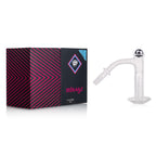 IC Quartz - Mirage | 10mm 45D Banger | Fully Frosted Banger | Includes Carb Cap, Terp balls | 5 Colors