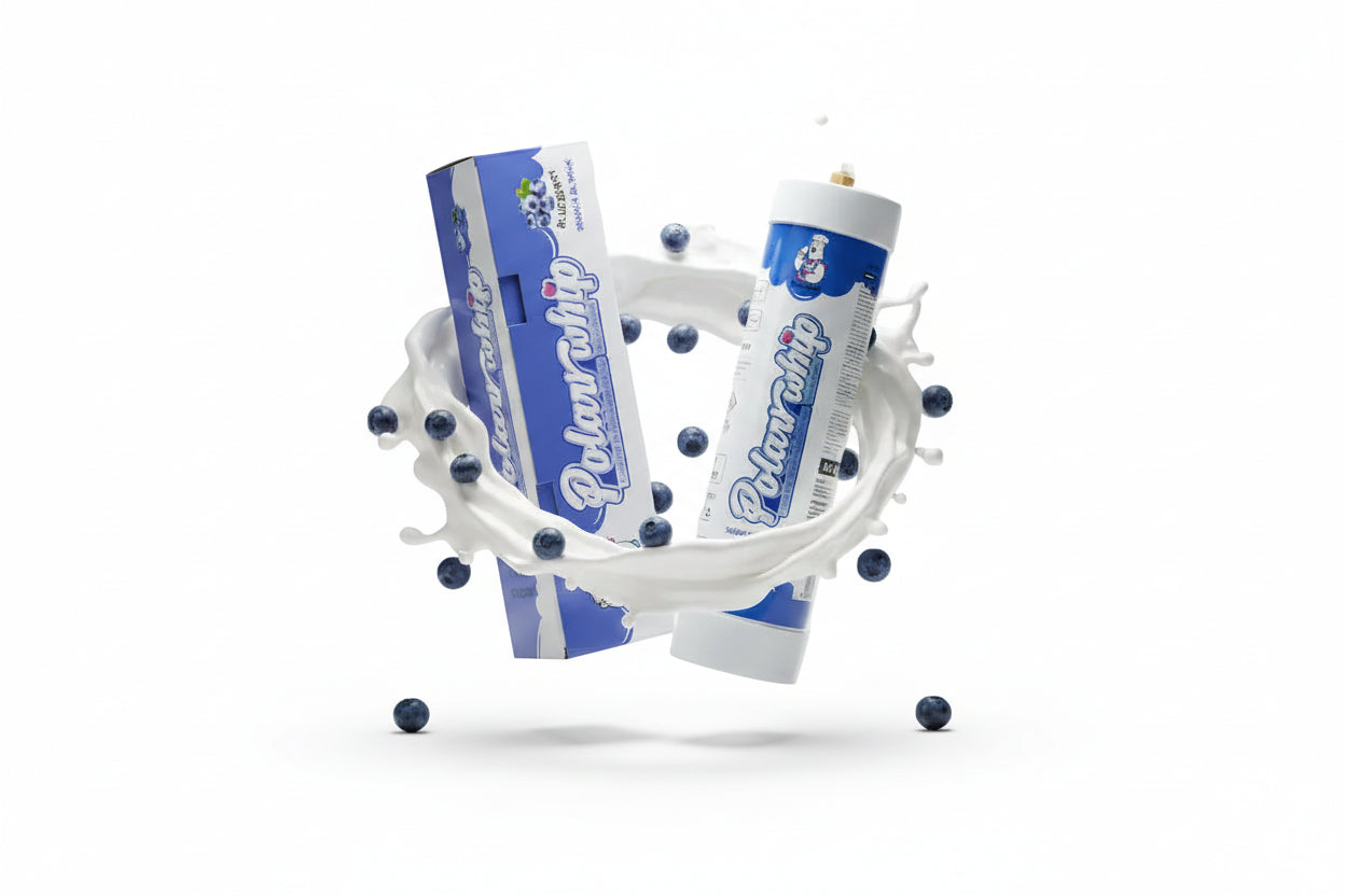 Polar Gas 3000G Food-Grade Cream Charger Tank | Professional Catering Use Only