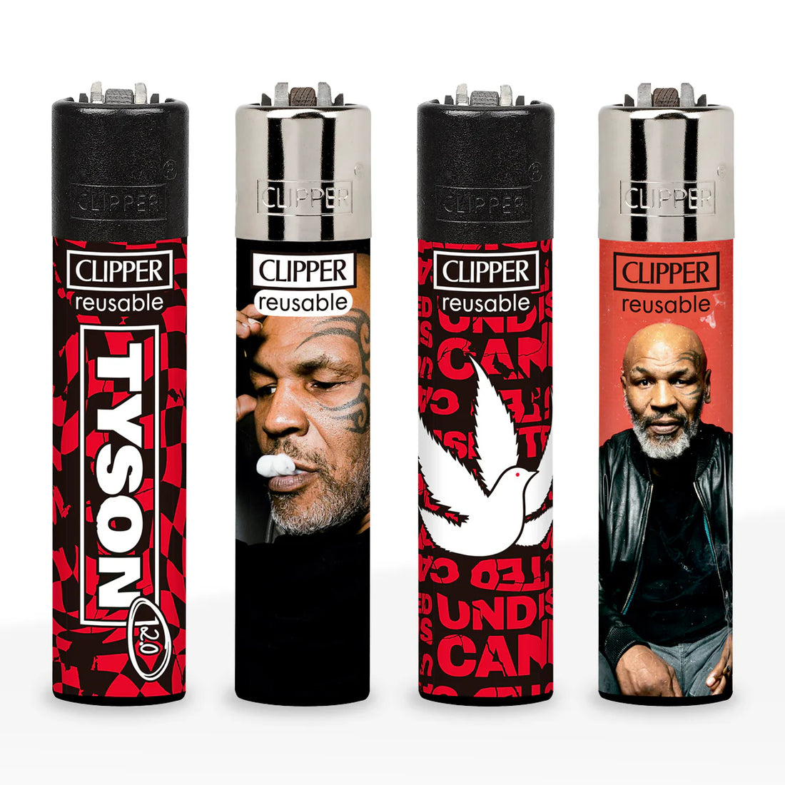 CLIPPER - TYSON Reusable | 48count/box | 4 designs/Pack