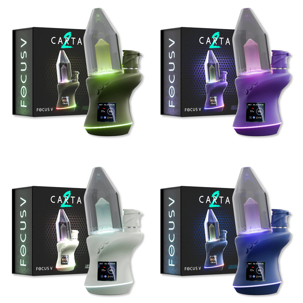 Focus V CARTA 2 Bordeaux | Smart Electric Dab Rig