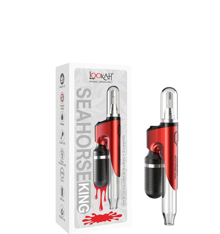 Lookah - Seahorse King |  510 Adapter | Metal Body