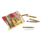 King Palm - Leaf Tubes- Mini Rolls | 25Pack| Pack-1G Each | 8Packs/Box | WR14