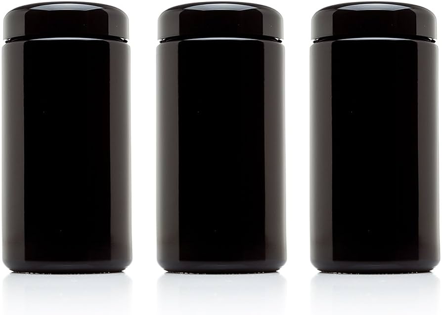 BLACK GRINDER JAR - UV RAY PROTECTIVE Grinder | Single Unit
