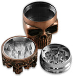 King Skull Metal Grinder | Durable & Stylish for Smooth Grinding