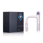 IC Quartz - Everclear | 14mm 90° Banger | Includes Carb Caps & Terp Balls | 5 Colors