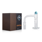 IC Quartz - Crystal 2nd Gen | 14mm 90D Banger | Includes Terp Ball Grabber | 5 Colors