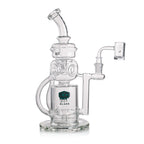 IC GLASS - Premium Design recycler with fab egg perc and multi tube functional