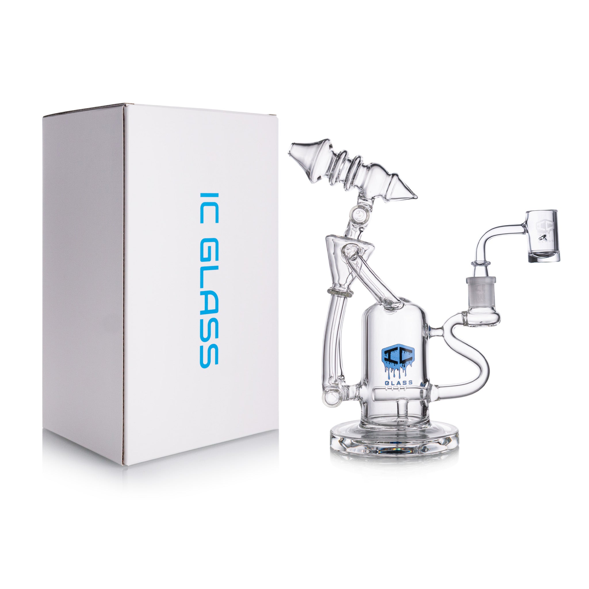 IC GLASS - Triple chamber recycler with multi tube drain Function