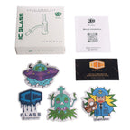 IC Glass - Aeolus | 14mm 90D Quartz Banger | Cold Start Kit | 5 colors