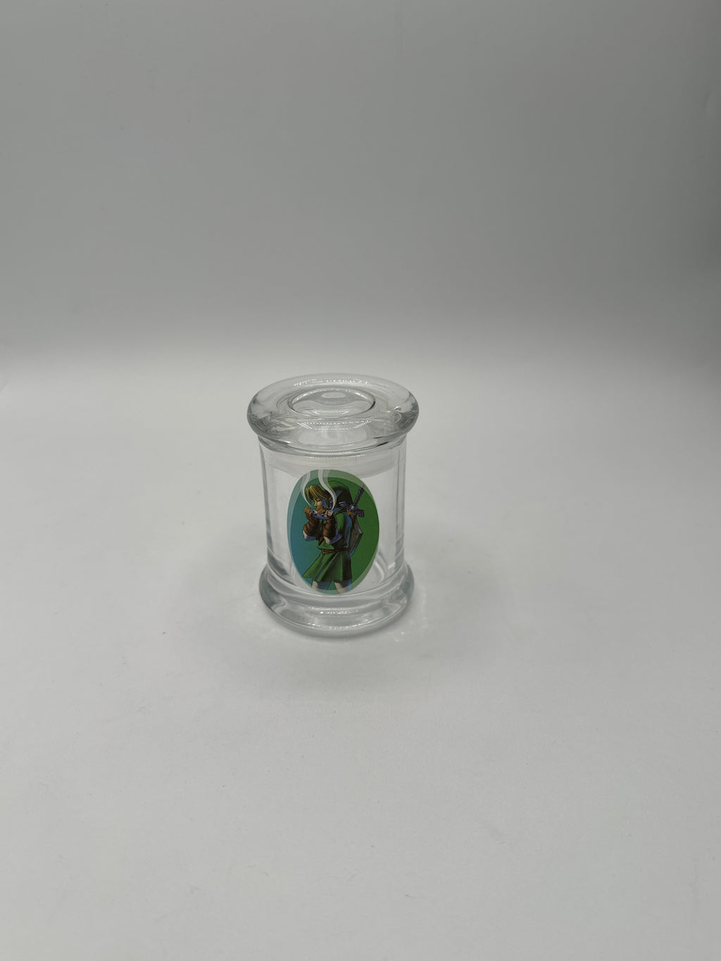 Small Custom Printed Airtight Glass Jar - Single Unit | Wholesale