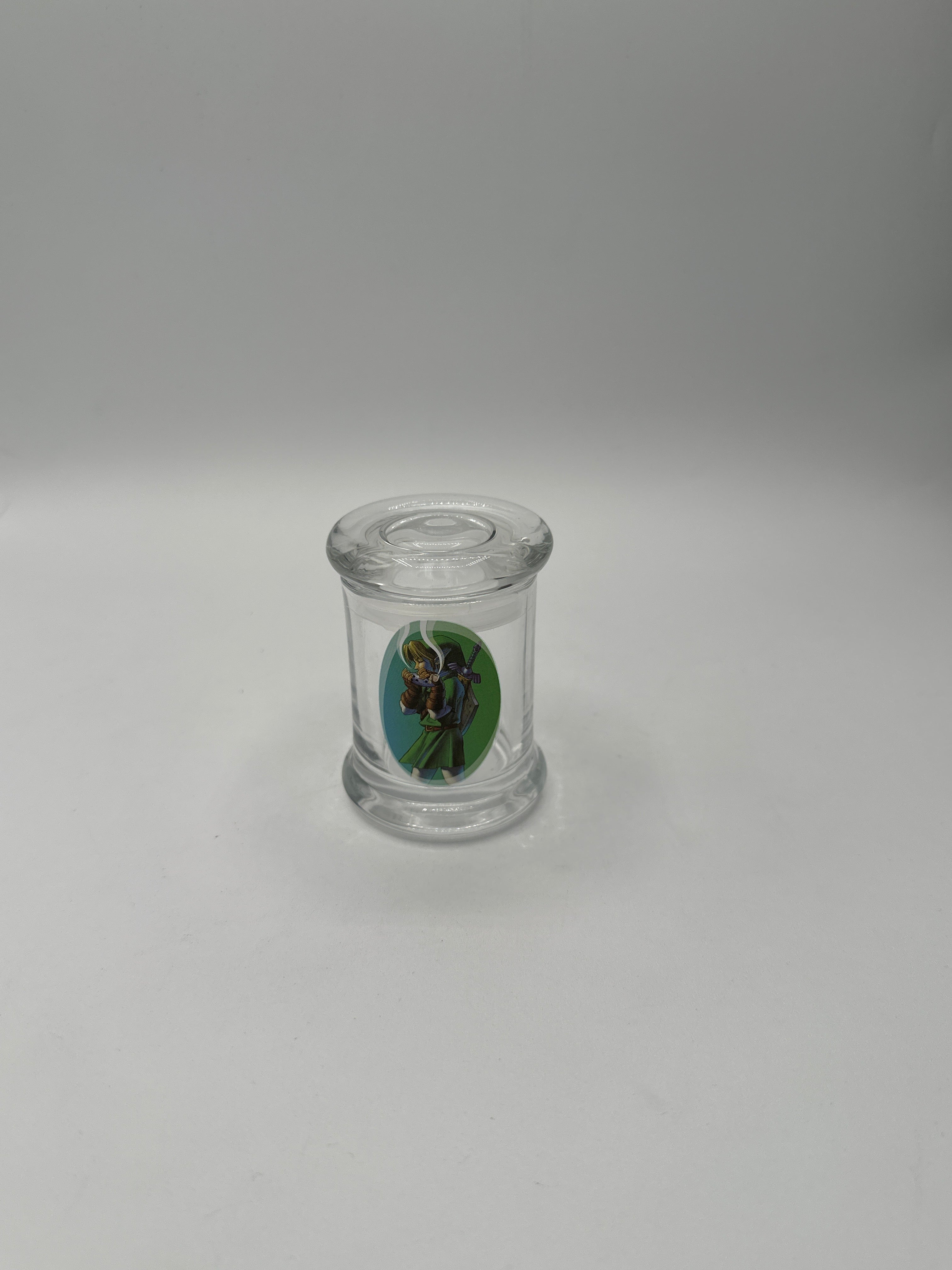 Small Custom Printed Airtight Glass Jar - Single Unit | Wholesale