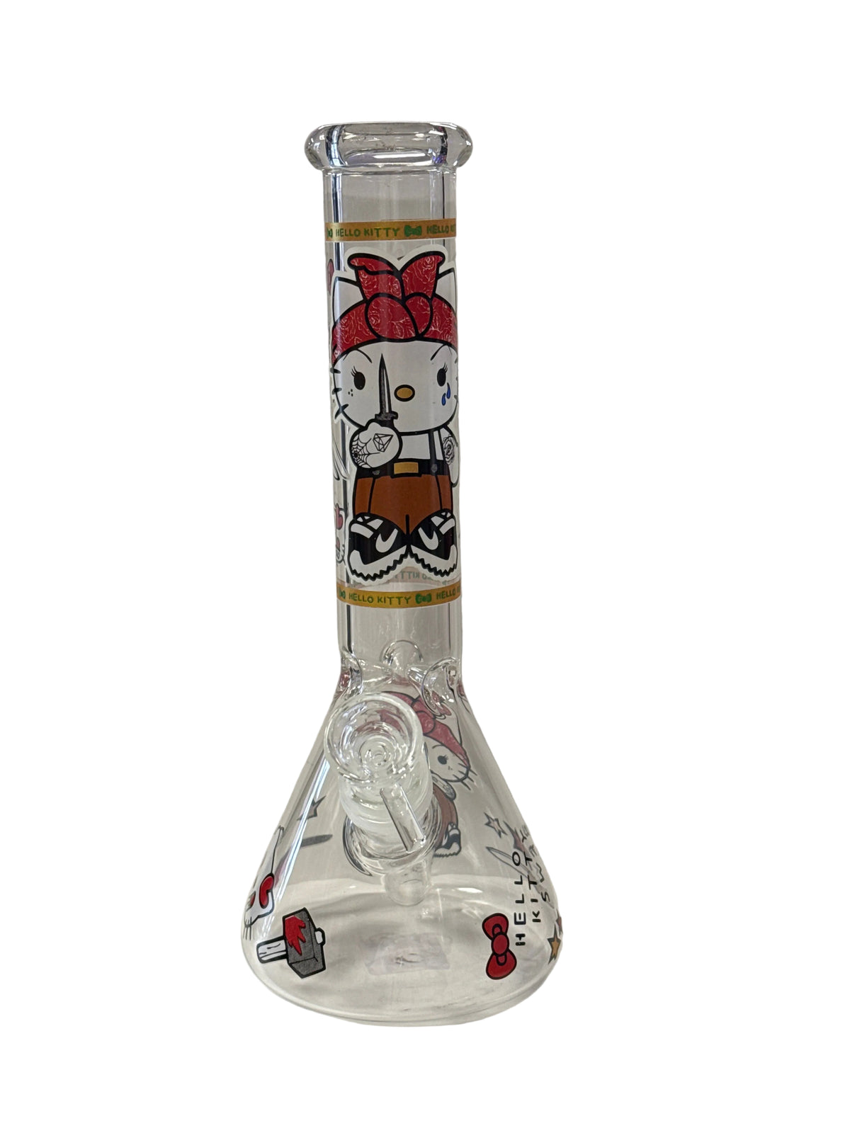 Blood Shot Hello Kitty Beaker