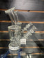 Water Pipe - Small Water Pipe with thin layer of Crystal design | 6.5"