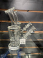 Water Pipe - Small Water Pipe with thin layer of Crystal design | 6.5"
