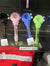 ALEAF  4" Triple Slime Dotted Spoon | Assorted 5 Colors
