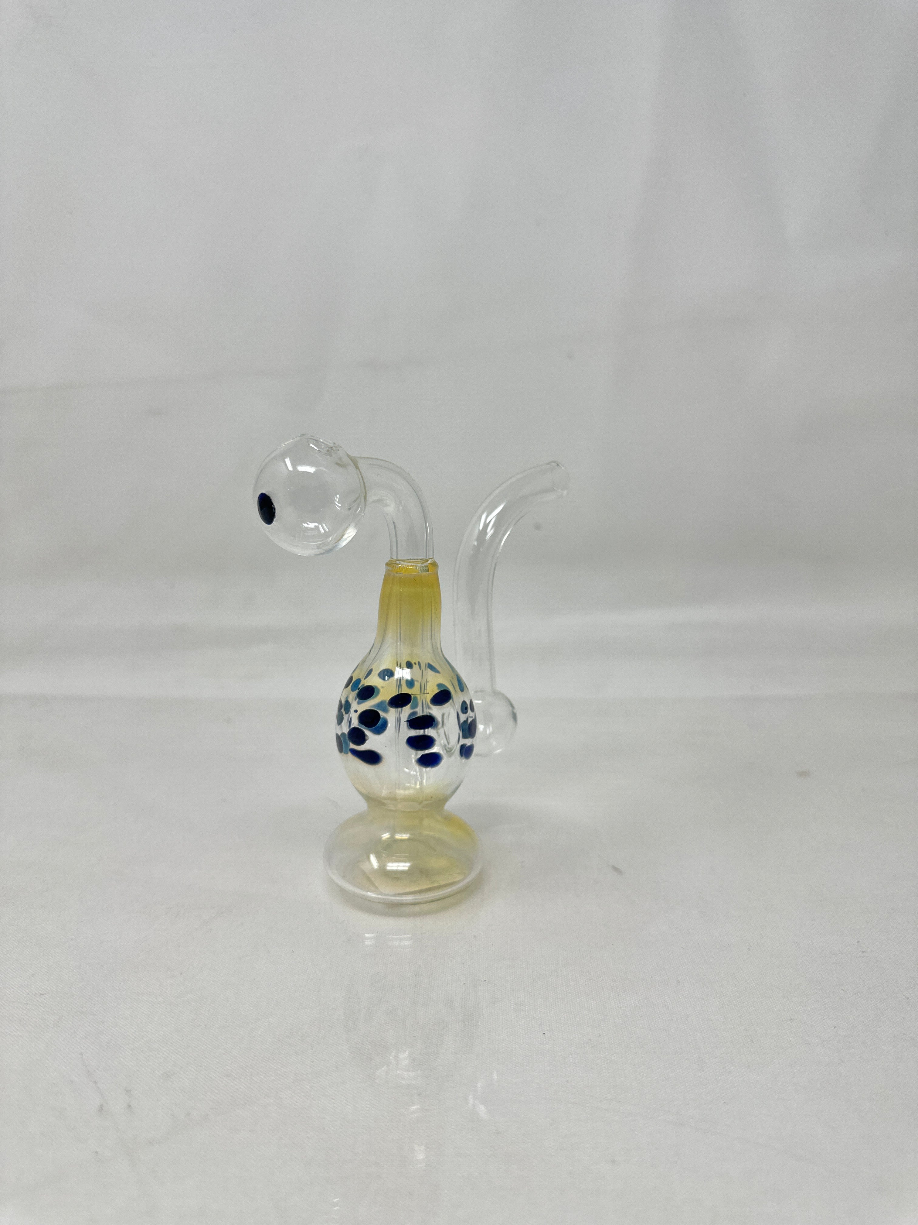Oil Burner - Small Round Rig with Color Dots | 3 Colors