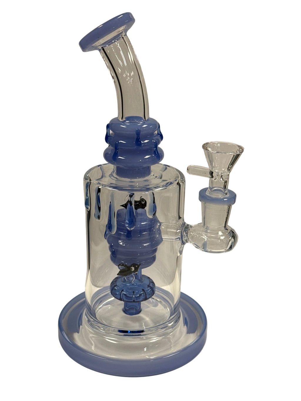 Honey drip water pipe with disc perc | WP5321