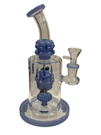 Honey drip water pipe with disc perc | WP5321