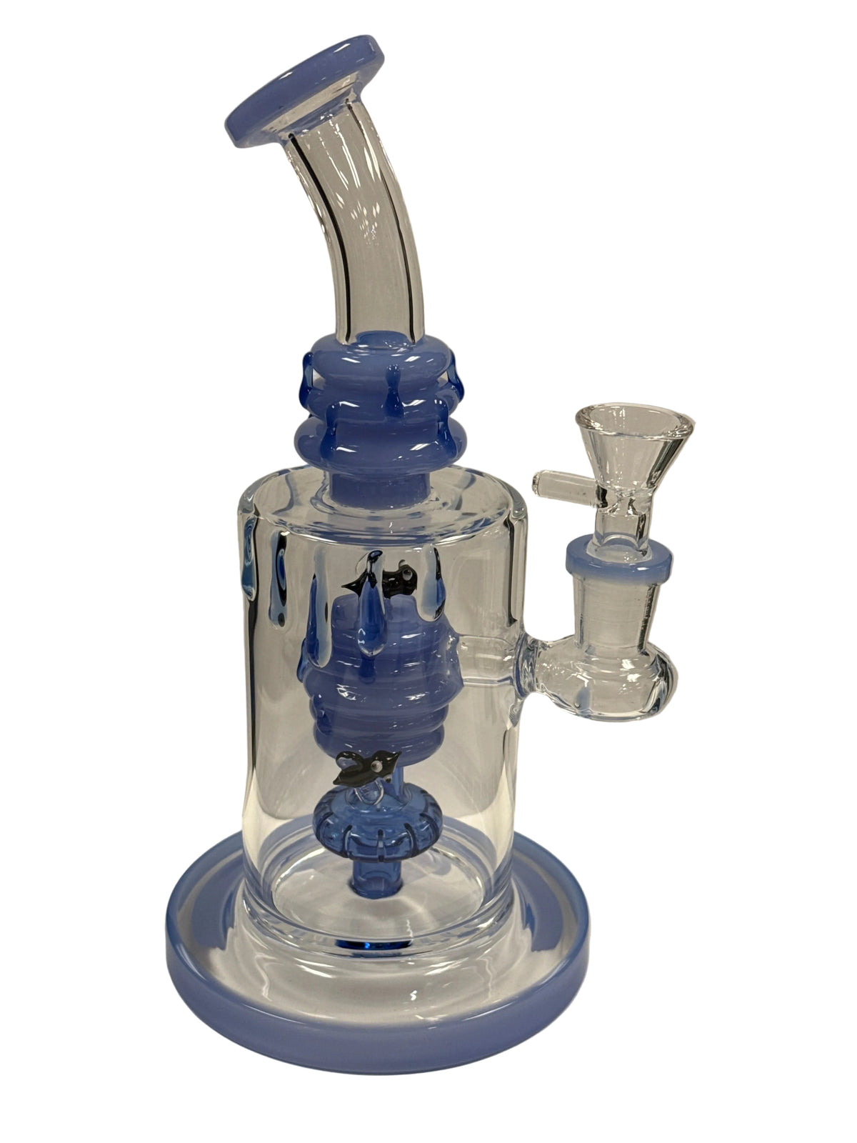 Honey drip water pipe with disc perc | WP5321