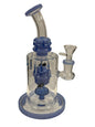 Honey drip water pipe with disc perc | WP5321