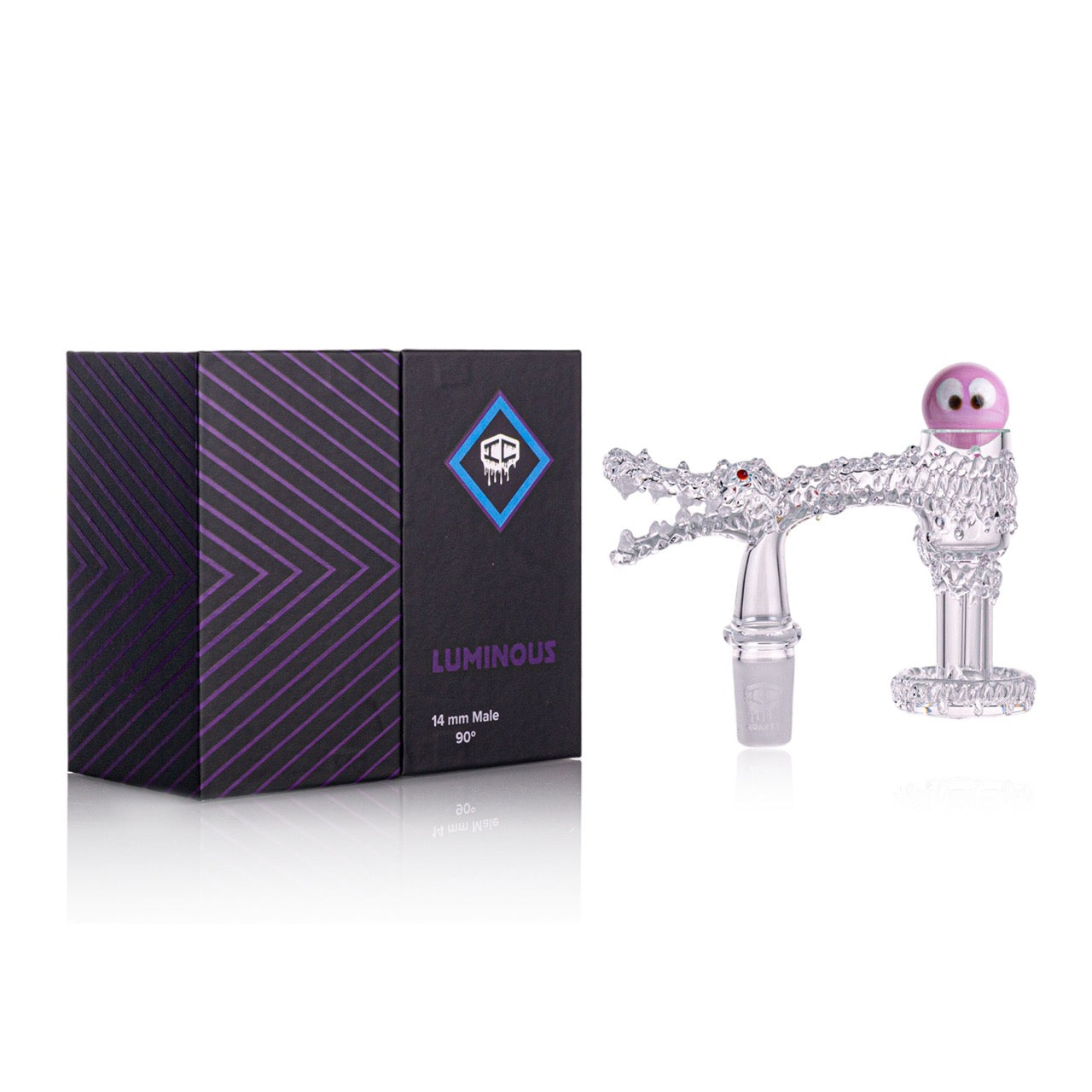 IC Quartz - Luminous-E Premium Design | 14mm 90° Banger | 99.9% Banger | 5 Colors
