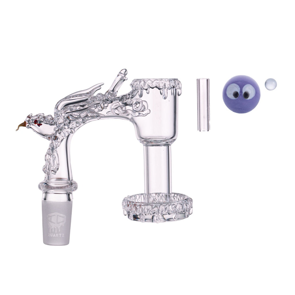 IC Quartz - Luminous-B Premium Design | 14mm 90° Banger | 99.9% Banger | 5 Colors