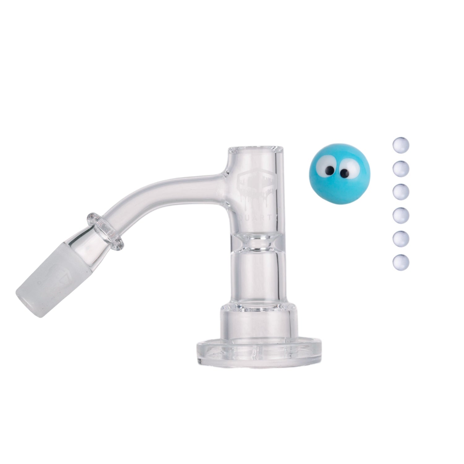 IC Quartz - Odyssey 3rd Gen | 14mm 45D Banger | Includes Carb Cap, Terp balls | 5 Colors