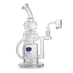 IC GLASS - Premium Design recycler with fab egg perc and multi tube functional