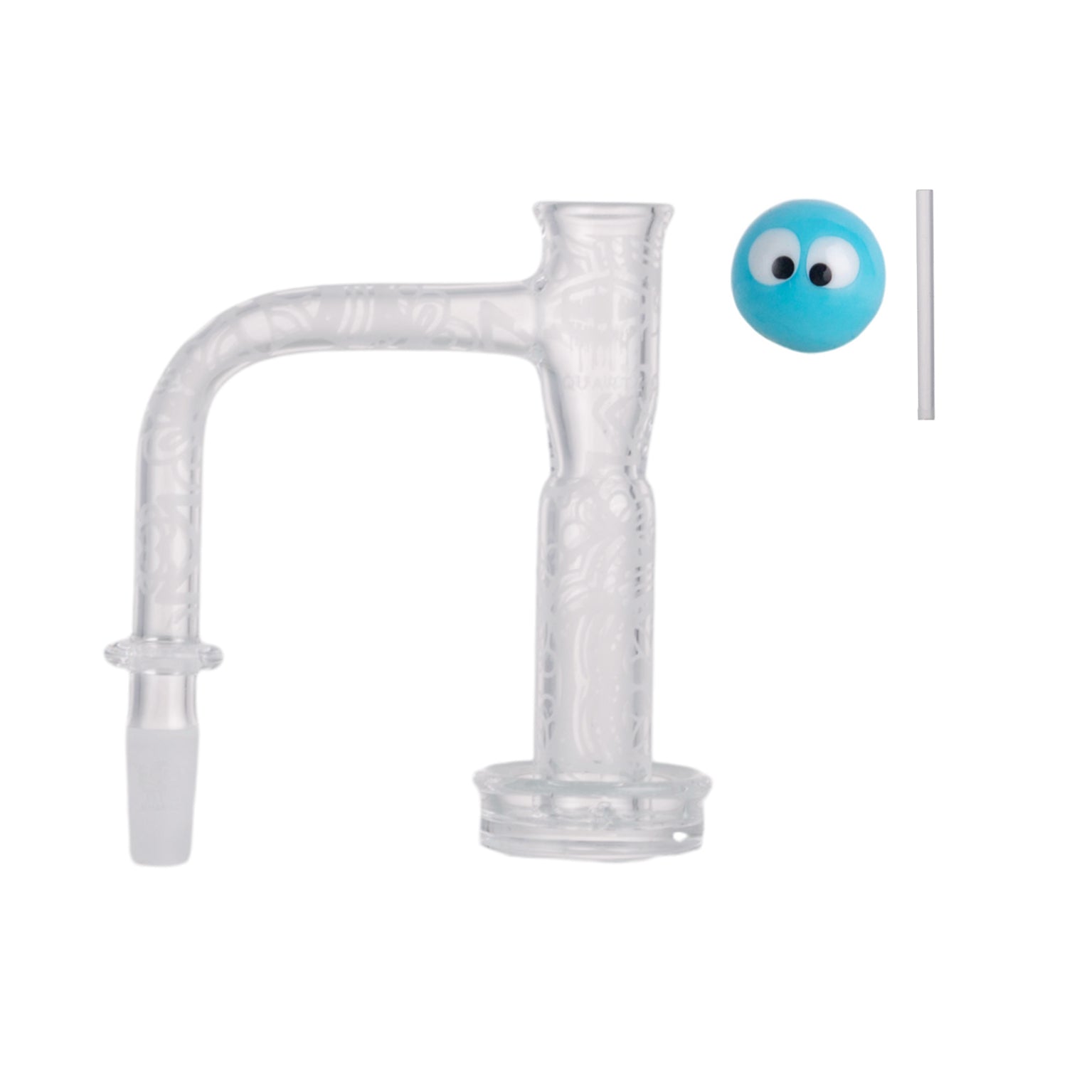IC Quartz - Voyager 3rd Gen | 10mm 90D Banger | Includes Carb Cap, Terp balls | 5 Colors