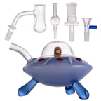 IC GLASS - Unidentified Flying Toke  Dab Rig | Assorted 3 Colors
