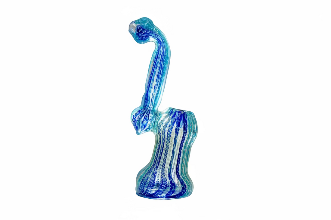 swirled pattern bubbler