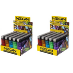 disposable lighters pack of 50, mixed color gas lighters,