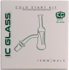 IC Glass - Aeolus | 14mm 90D Quartz Banger | Cold Start Kit | 5 colors