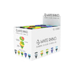 WHITE RHINO- DIAMOND SPINNER SILICONE JAR ORIGINAL -| 45 COUNT