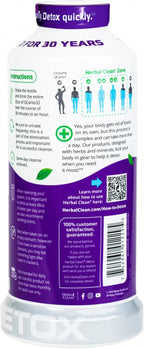 QCarbo Herbal Clean - 32oz Clear Detox Kit | Single Unit