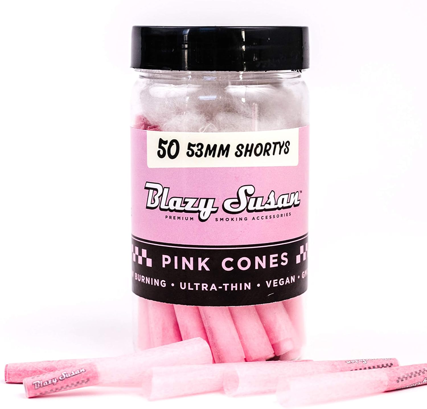 BLAZY SUSAN-50 53MM SHORTYS | SLOW Burning | Ultra Thin