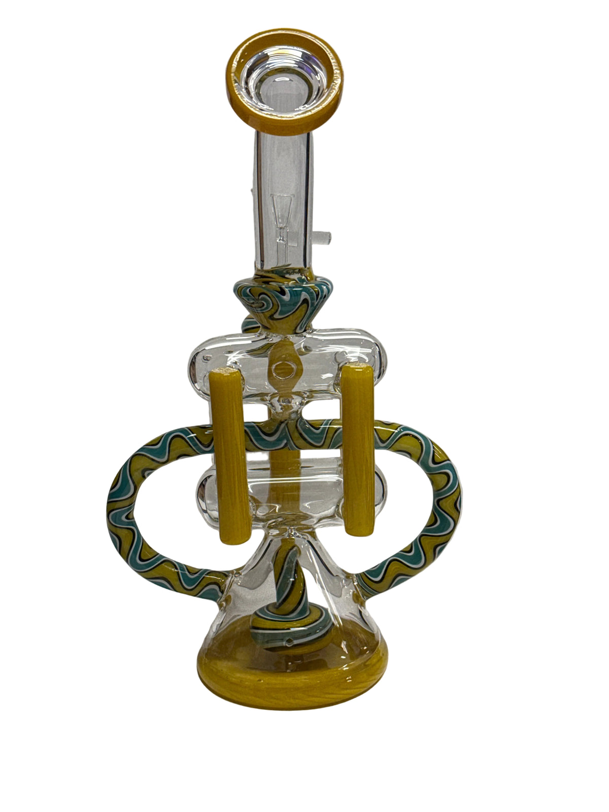 Inline Chamber recycler with multi tubes printed with Wig Wag patterns