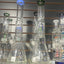 Water Pipe - 16Inch beaker with colored lip and Tree Perk