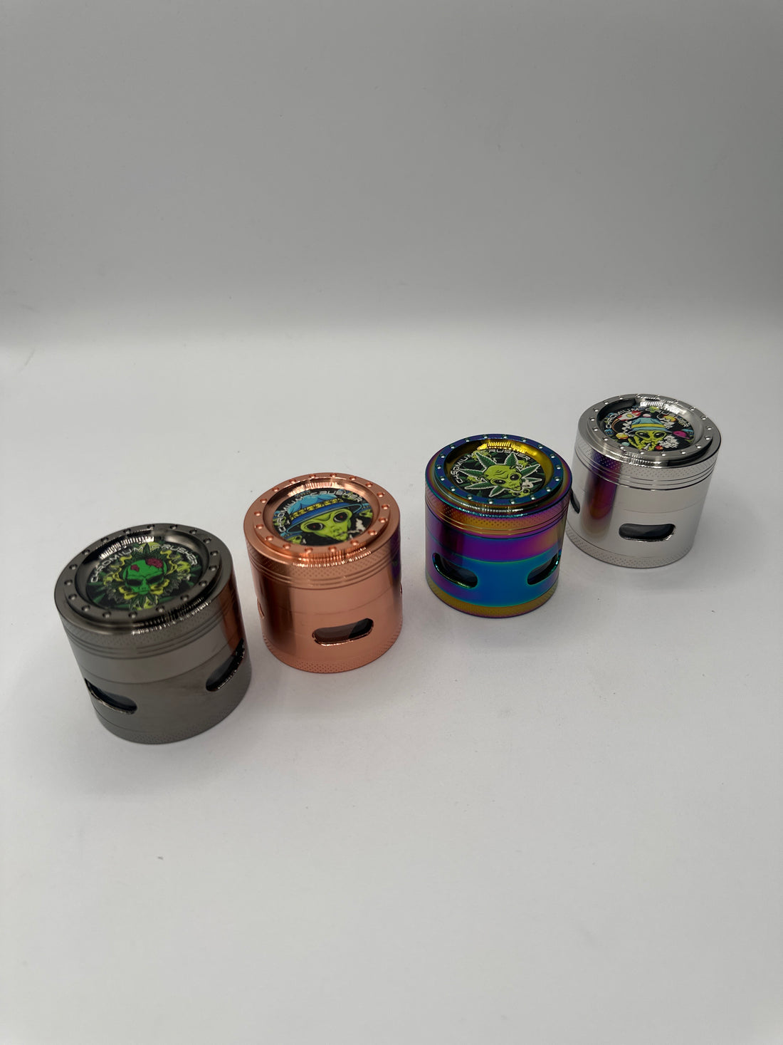 Chromium Crusher- Rainbow Bling Alien with see through storage| 6pc/Box | BOX