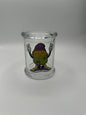 Air tight Glass container jars with print - LARGE | BOX OF 2 UNITS | BOX
