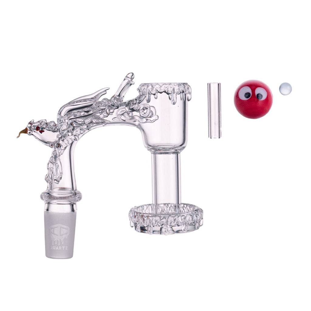 IC Quartz - Luminous-B Premium Design | 14mm 90° Banger | 99.9% Banger | 5 Colors