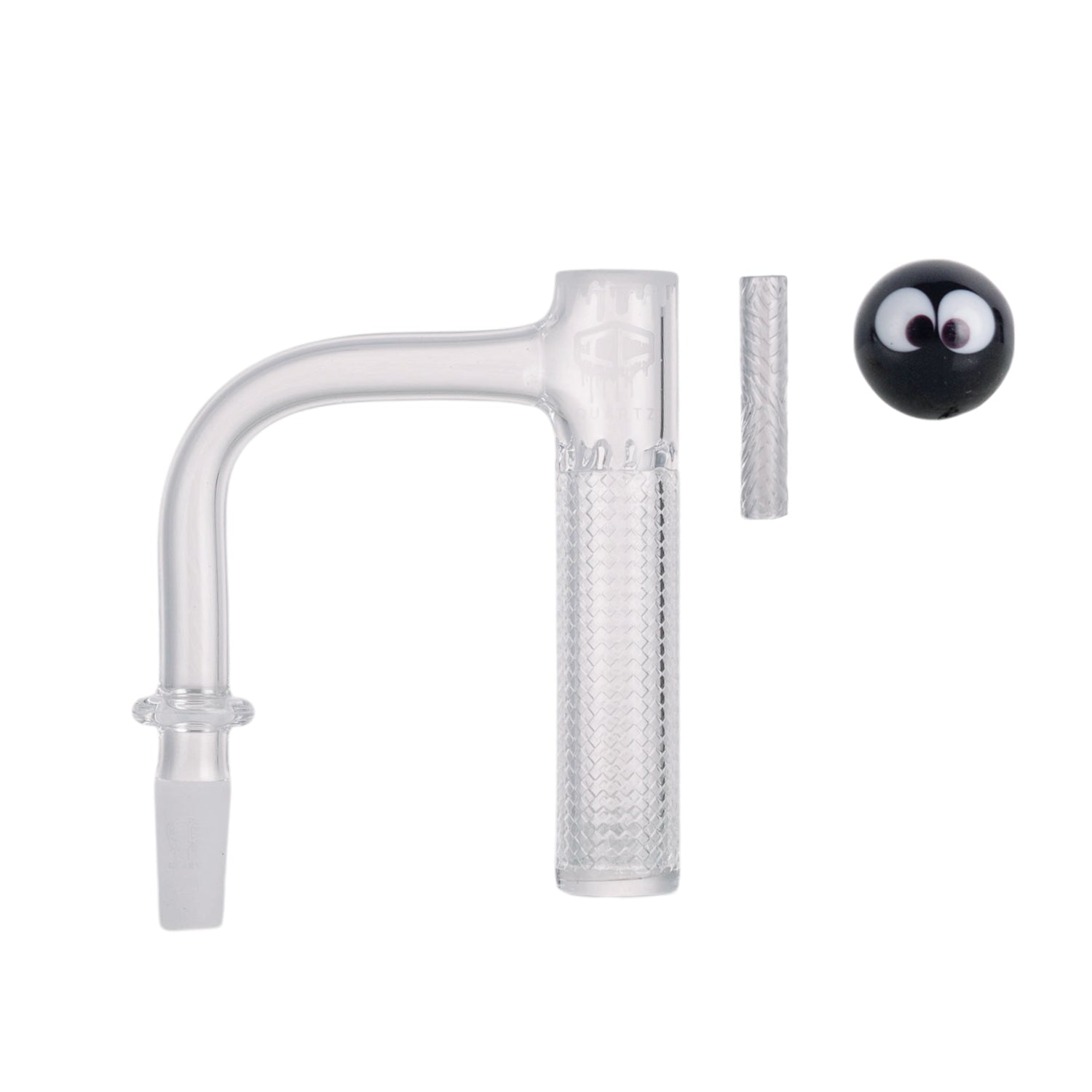 IC Quartz - Eclipse | 10mm 90D Banger | Includes Carb cap, Terp Ball | 5 Colors