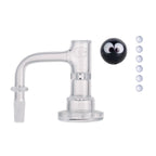 IC Quartz - Haze | 10mm 90° Banger | Includes Carb Cap, Terp balls | 5 Colors