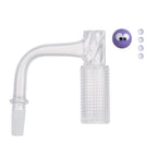 IC Quartz - Elite | 10mm 90° Banger | 99.9%  Banger | Includes Carb Cap, Terp balls | 5 Colors