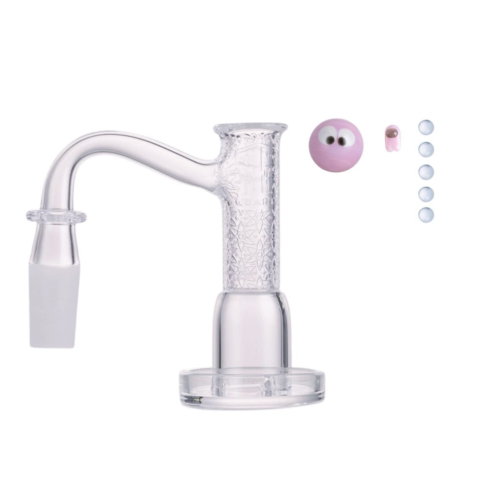 IC Quartz - Highsky 2nd Gen | 14mm 90° Banger | Includes Terp Ball Grabber | 5 Colors