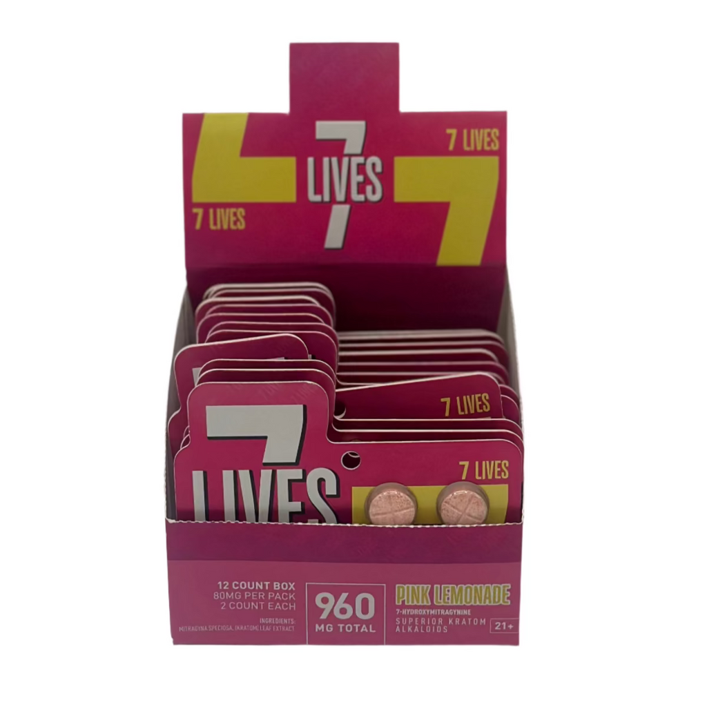 7 Lives 7-Hydroxy Kratom Pink Lemonade