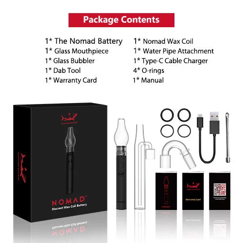 Hamilton - Nomad Portable Wax Vaporizer Kit | Single Unit