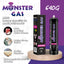 Monster 640G Whipped Cream Chargers | FOOD-GRADE CREAM CHARGER FOR FOOD|  6TANKS/CASE