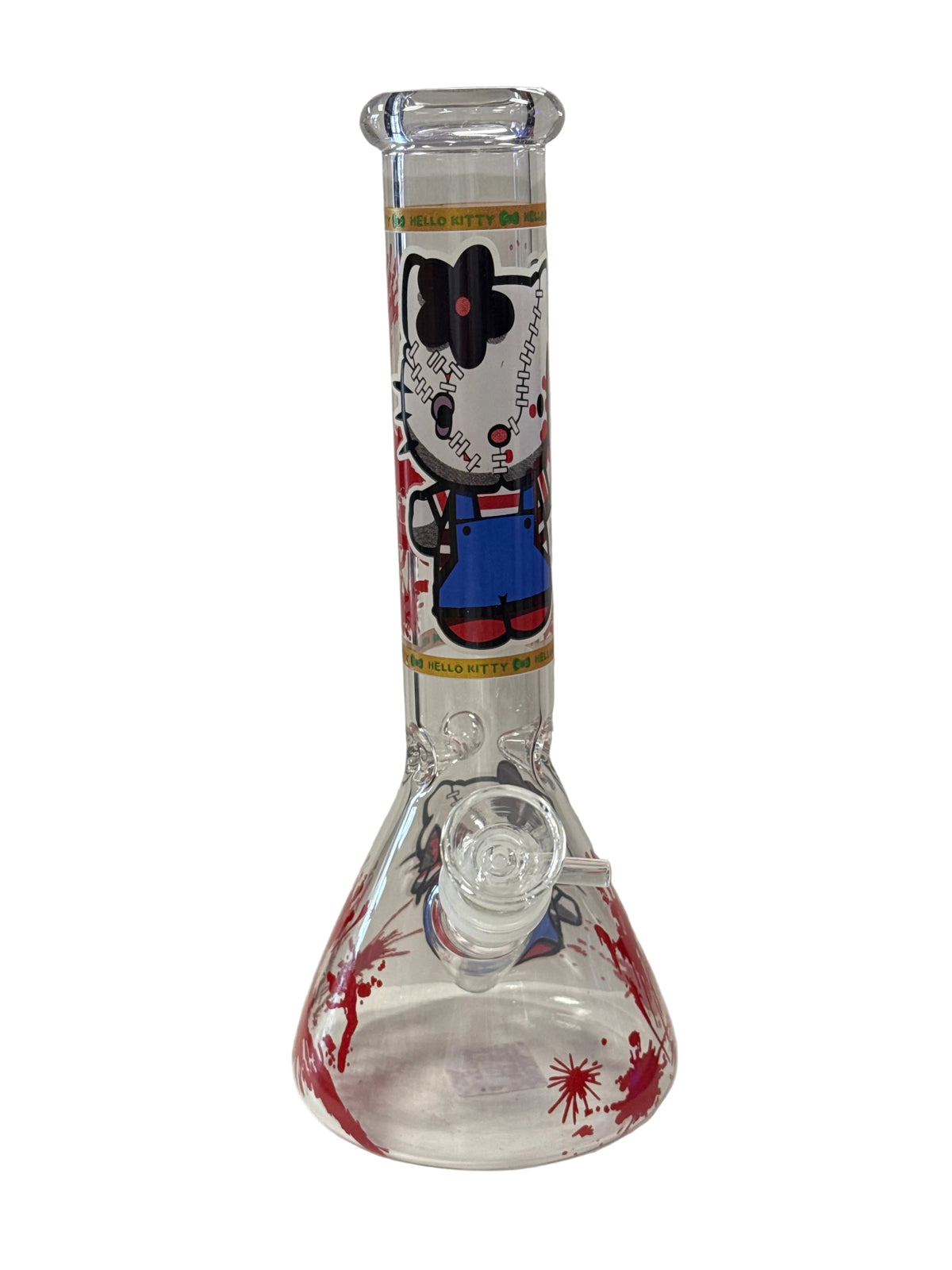 Blood Shot Hello Kitty Beaker