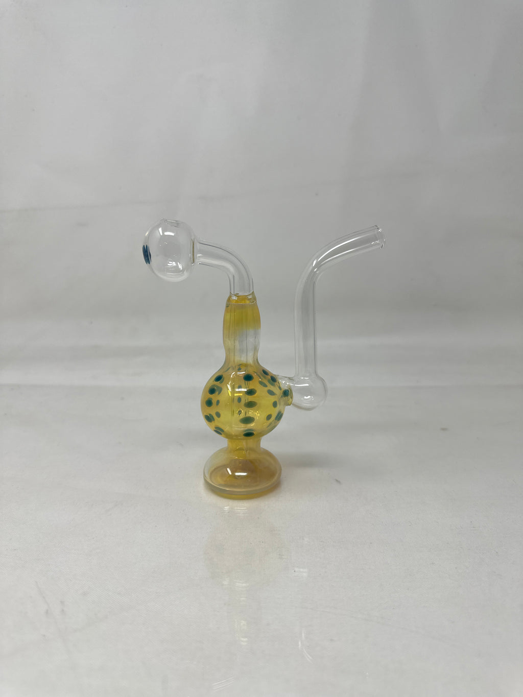 Oil Burner - Small Round Rig with Color Dots | 3 Colors